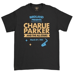 Charlie Parker at Birdland T-Shirt - Classic Heavy Cotton