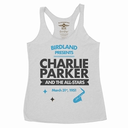 Charlie Parker at Birdland Racerback Tank - Women's