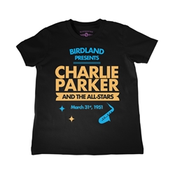 Charlie Parker at Birdland Youth T-Shirt - Lightweight Vintage Children & Toddlers