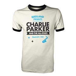 Charlie Parker at Birdland Ringer T-Shirt