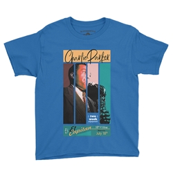 Charlie Parker at 18th & Vine Youth T-Shirt - Lightweight Vintage Children & Toddlers