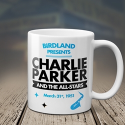 Charlie Parker at Birdland Coffee Mug