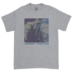 Johnny Winter Second Winter T-Shirt - Classic Heavy Cotton