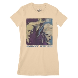 Johnny Winter Second Winter Ladies T Shirt - Relaxed Fit