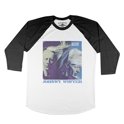 Johnny Winter Second Winter Baseball T-Shirt
