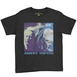 Johnny Winter Second Winter Youth T-Shirt - Lightweight Vintage Children & Toddlers