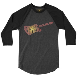 Johnny Winter 1983 Tour Baseball T-Shirt