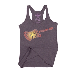 Johnny Winter 1983 Tour Racerback Tank - Women's