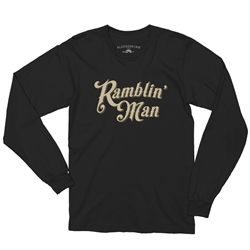 Ramblin Man Music Long Sleeve T Shirt