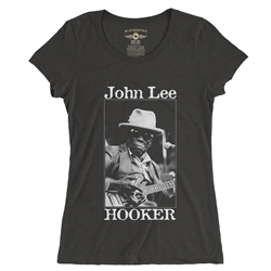 John Lee Hooker Santa Cruz Ladies T Shirt - Relaxed Fit