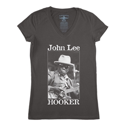 John Lee Hooker Santa Cruz V-Neck T Shirt - Women's