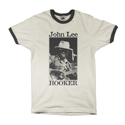 John Lee Hooker Santa Cruz Ringer T-Shirt