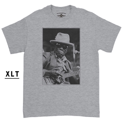 XLT John Lee Hooker Black & White Photo T-Shirt - Men's Big & Tall