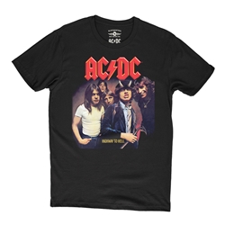 AC/DC Highway To Hell T-Shirt - Lightweight Vintage Style