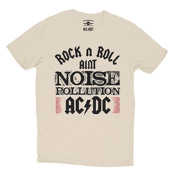 AC/DC Rock and Roll Ain't Noise Pollution T-Shirt - Lightweight Vintage Style
