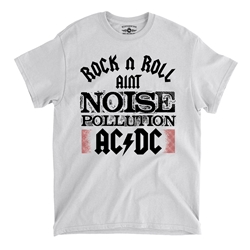 AC/DC Rock and Roll Ain't Noise Pollution T-Shirt - Classic Heavy Cotton