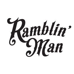 Ramblin Man Decal - For Cars, Windows and Music Instrument Cases