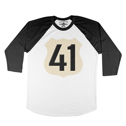 Highway 41 Raglan Baseball Tee