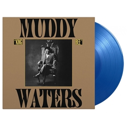 Ltd. Pressing Muddy Waters - King Bee Vinyl Record (New, Blue)