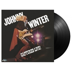 Johnny Winter - Captured Live Vinyl Record (New, Imported, MoV)