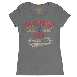 Chesterfield Club Kansas City Ladies T Shirt - Relaxed Fit