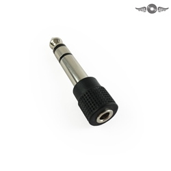 1/4 in Mono Male to 3.5mm Stereo Female Adapter