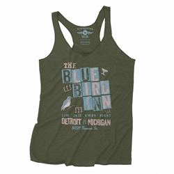 Blue Bird Inn Detroit Racerback Tank - Women's