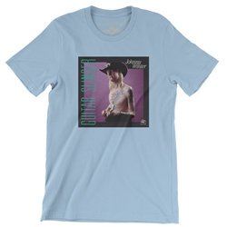 Johnny Winter Guitar Slinger T Shirt - Vintage Lightweight Tee