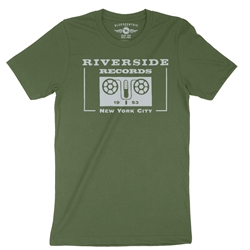 Riverside Records T-Shirt - Lightweight Vintage Style