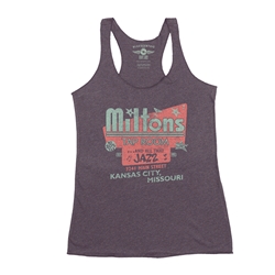 Milton's Jazz Kansas City Racerback Tank - Women's