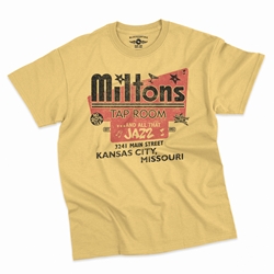 Milton's Jazz Kansas City T-Shirt - Classic Heavy Cotton