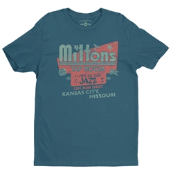 Milton's Jazz Kansas City T-Shirt - Lightweight Vintage Style