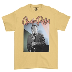 Charlie Parker Pastel T-Shirt - Classic Heavy Cotton