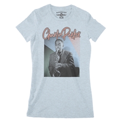 Charlie Parker Pastel Ladies T Shirt - Relaxed Fit