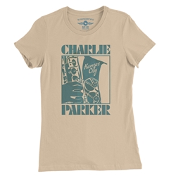 Charlie Parker Kansas City Mosaic Ladies T Shirt - Relaxed Fit