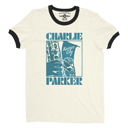 Charlie Parker Kansas City Mosaic Ringer Tee