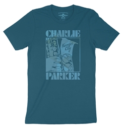 Charlie Parker Kansas City Mosaic T-Shirt - Lightweight Vintage Style