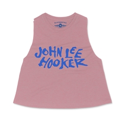 John Lee Hooker Country Blues Racerback Crop Top - Women's