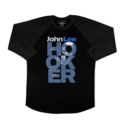 Stacked John Lee Hooker Raglan Baseball Tee