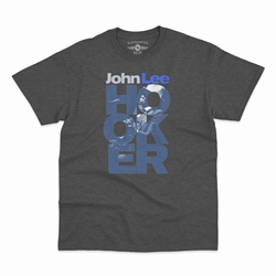 Stacked John Lee Hooker T-Shirt - Classic Heavy Cotton