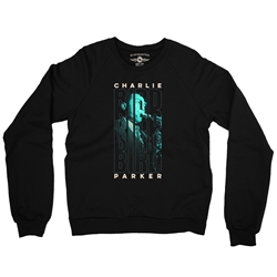 Charlie Parker Saxophone Stack Crewneck Sweater