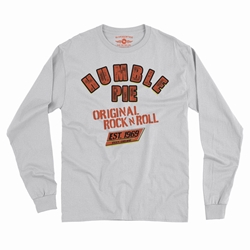 Humble Pie Original Rock n Roll Long Sleeve T Shirt