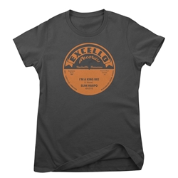 Ladies Excello "King bee" Vinyl Record T Shirt