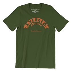 Excello Records T Shirt - Lightweight Vintage Style