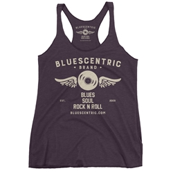 Bluescentric Racerback Blues Soul Rock n Roll Tank - Women's