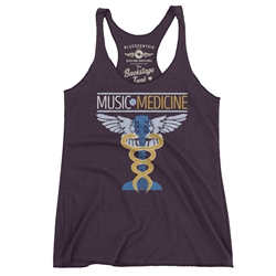 Music is Medicine Racerback Tank - Women's