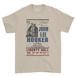 John Lee Hooker In Concert T-Shirt - Classic Heavy Cotton