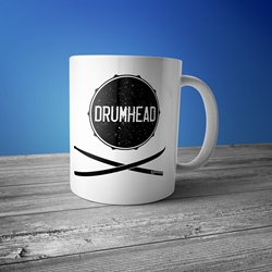 Drumhead Drummer Coffee Mug