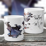 Pink Floyd Animals Black Ceramic Coffee Mug New Band Music Official Nib