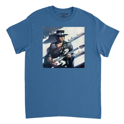 XLT Stevie Ray Vaughan Texas Flood Album Cover T-Shirt - Men